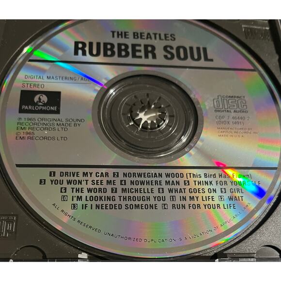 The Beatles – Rubber Soul CD (Capitol Records) | 1965 Remastered Album | - Picture 4 of 9